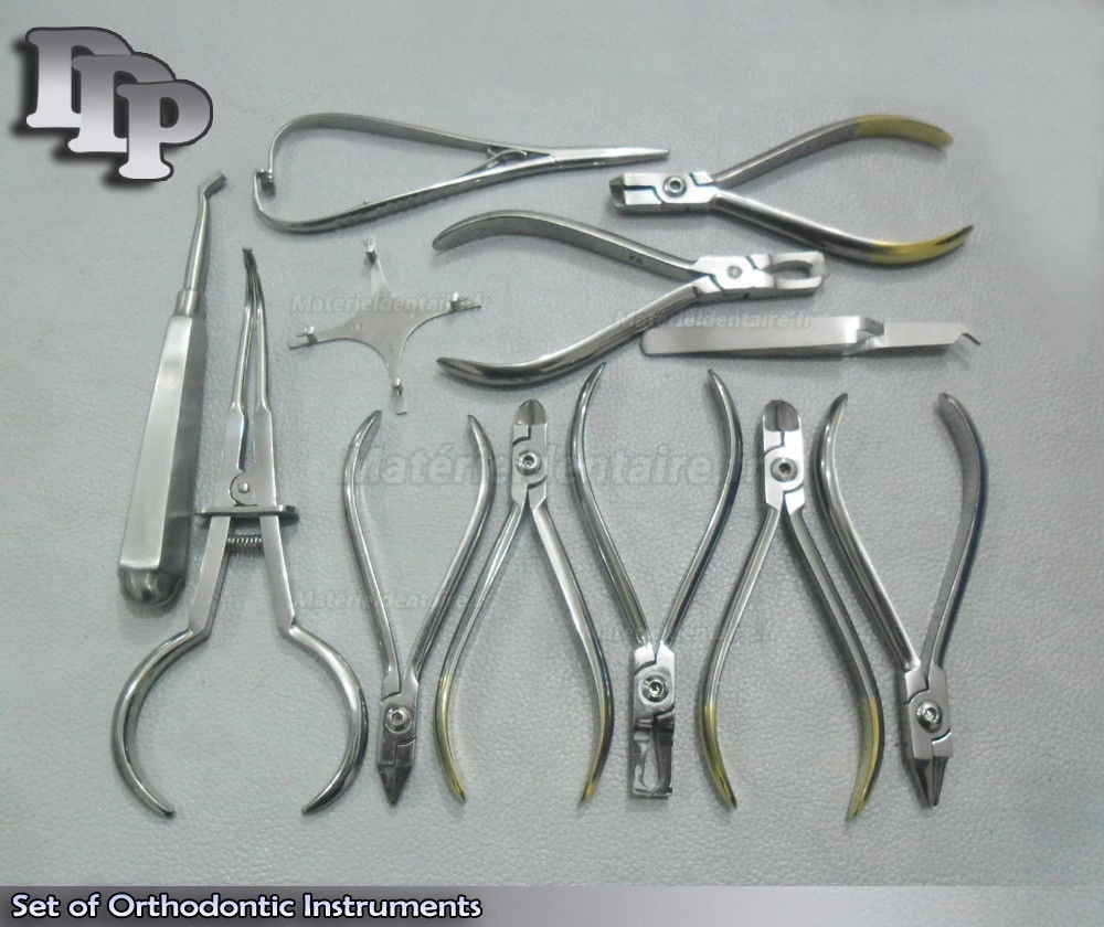 Pince à oiseau d'angle dentaire en acier inoxydable, 1 pièce, fil orthodontique Pince à oiseau d'angle dentaire en acier inoxydable, 1 pièce, fil orthodontique